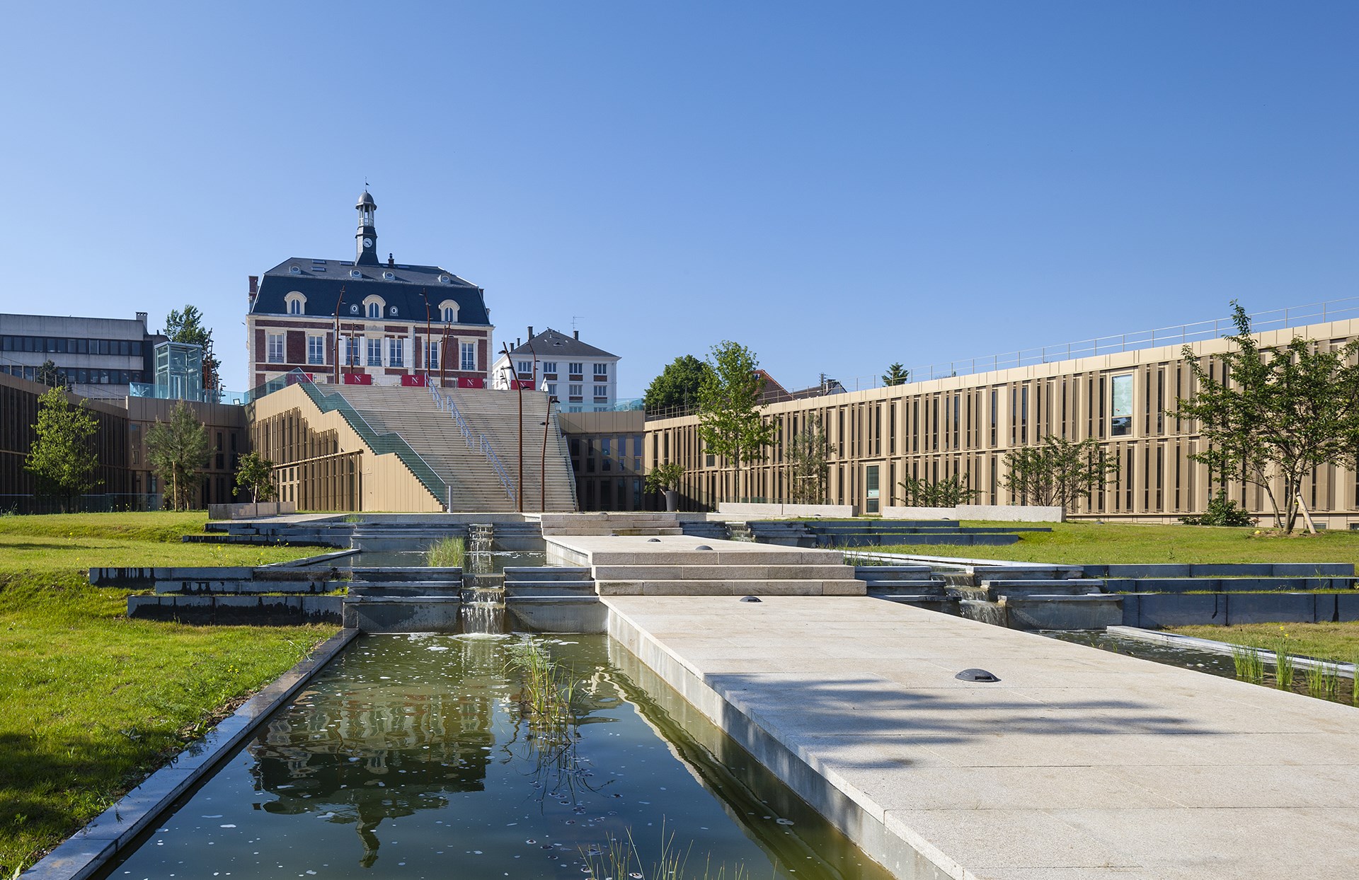 Extension-rénovation de l'Hôtel de Ville de Noisy-le-Grand
